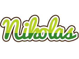 Nikolas golfing logo