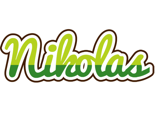 Nikolas golfing logo