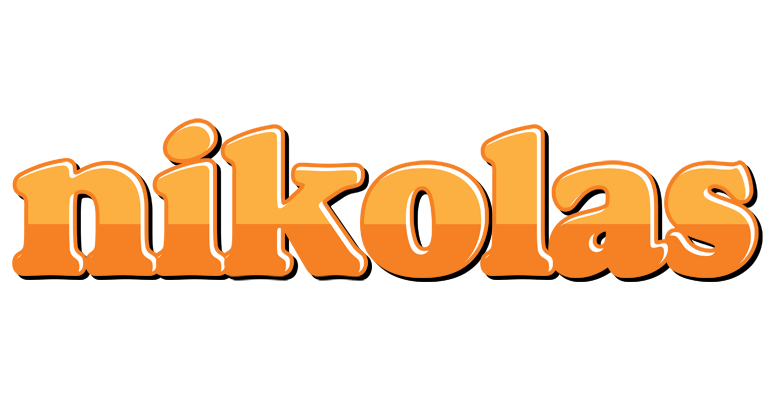 Nikolas orange logo