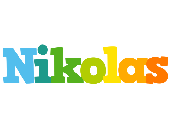 Nikolas rainbows logo