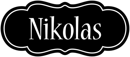 Nikolas welcome logo