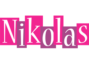 Nikolas whine logo