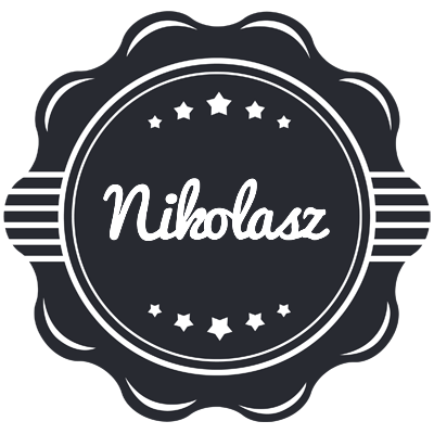 Nikolasz badge logo