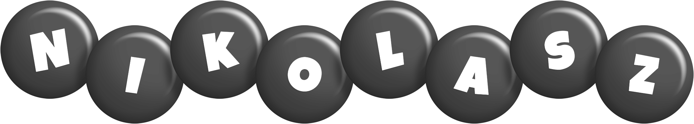 Nikolasz candy-black logo