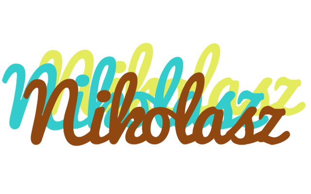 Nikolasz cupcake logo