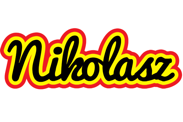 Nikolasz flaming logo
