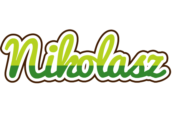 Nikolasz golfing logo