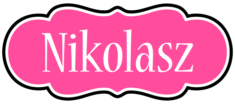 Nikolasz invitation logo