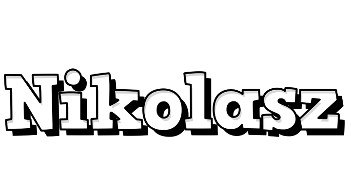 Nikolasz snowing logo