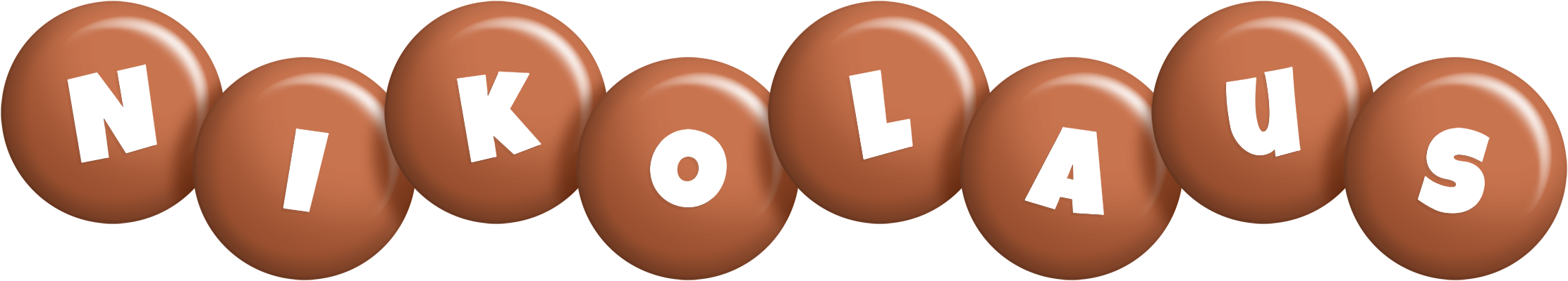 Nikolaus candy-brown logo