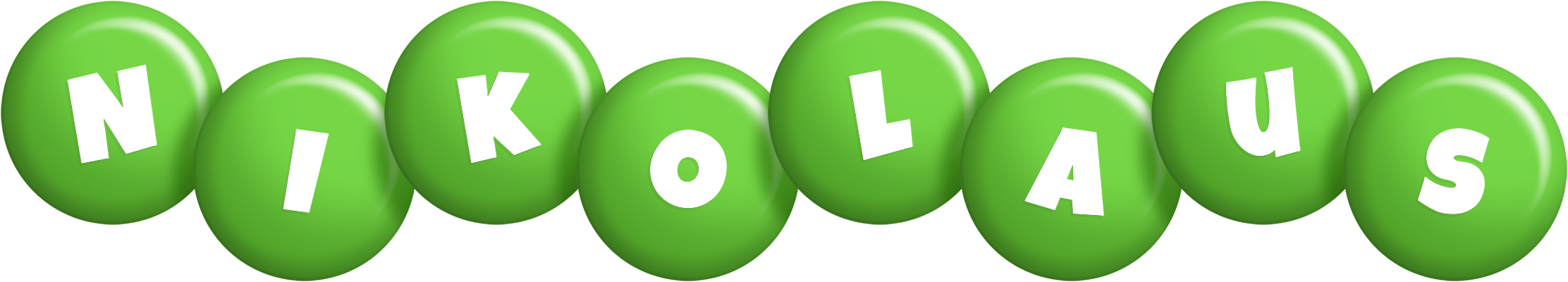 Nikolaus candy-green logo