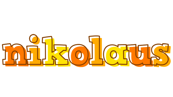 Nikolaus desert logo