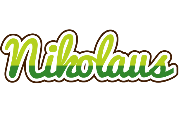 Nikolaus golfing logo