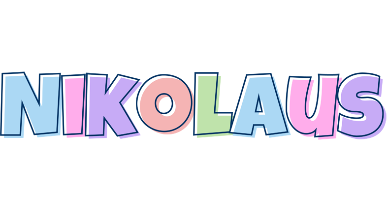 Nikolaus pastel logo