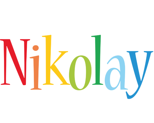 Nikolay birthday logo