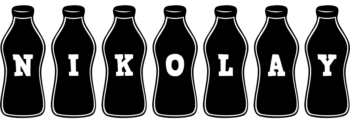 Nikolay bottle logo