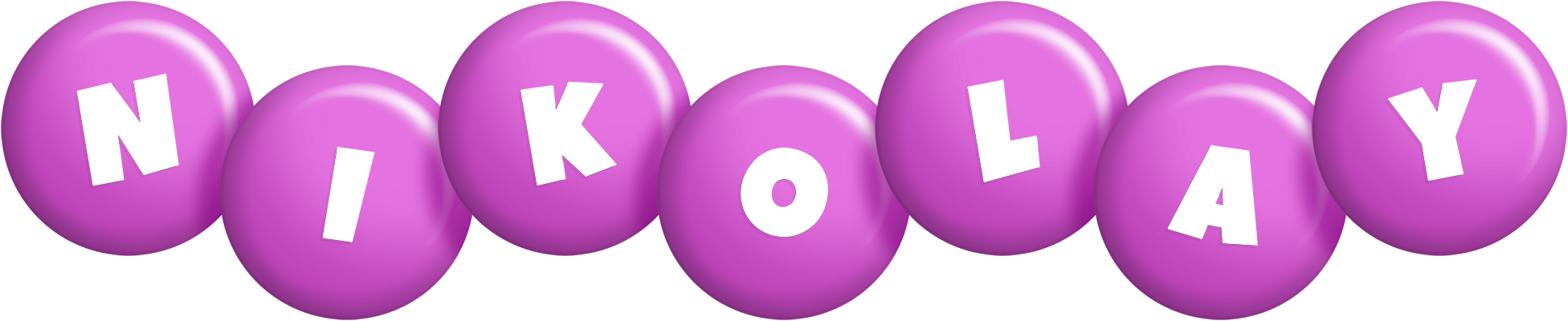 Nikolay candy-purple logo