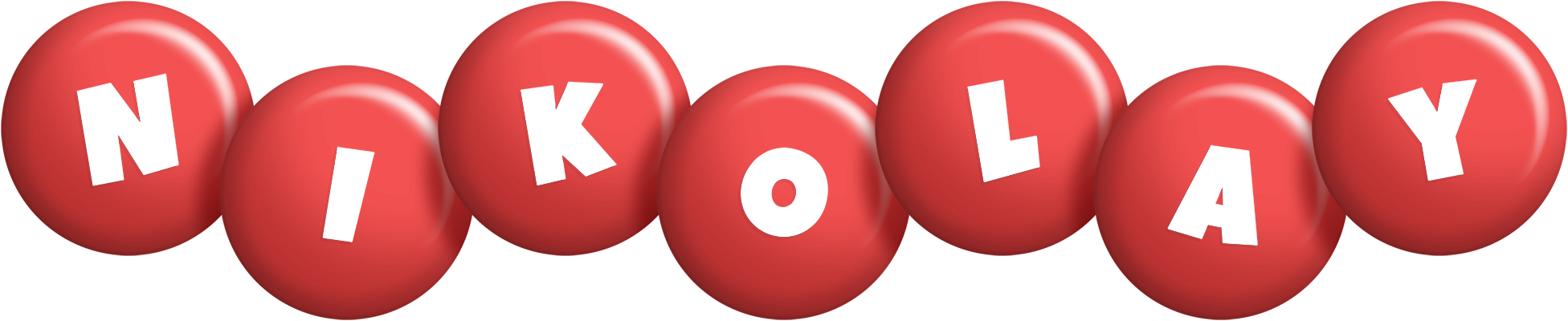 Nikolay candy-red logo