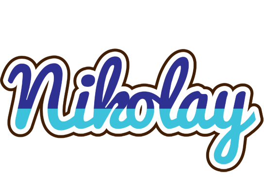 Nikolay raining logo