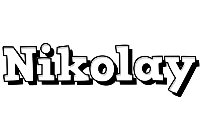 Nikolay snowing logo