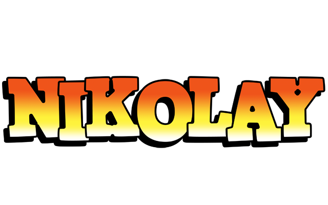 Nikolay sunset logo
