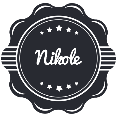Nikole badge logo