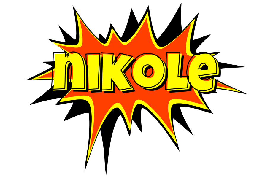 Nikole bazinga logo
