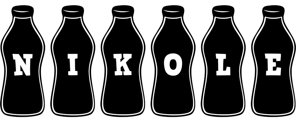 Nikole bottle logo