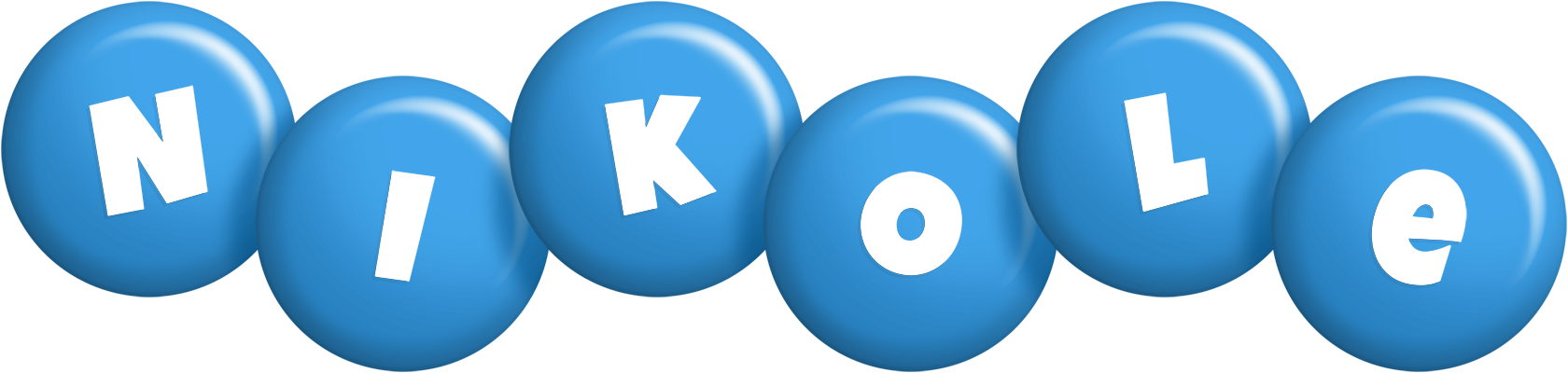 Nikole candy-blue logo