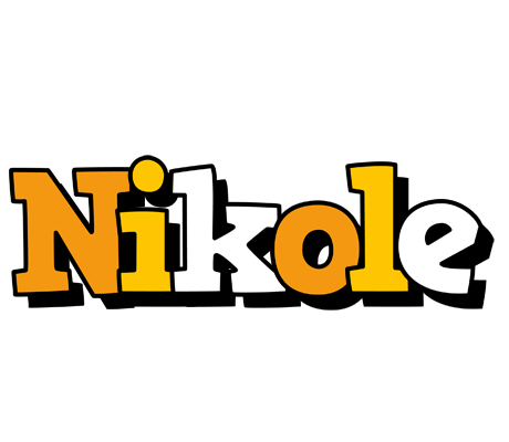 Nikole cartoon logo