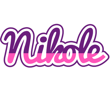 Nikole cheerful logo