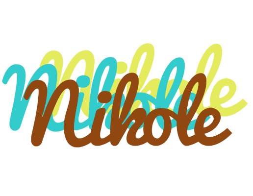 Nikole cupcake logo