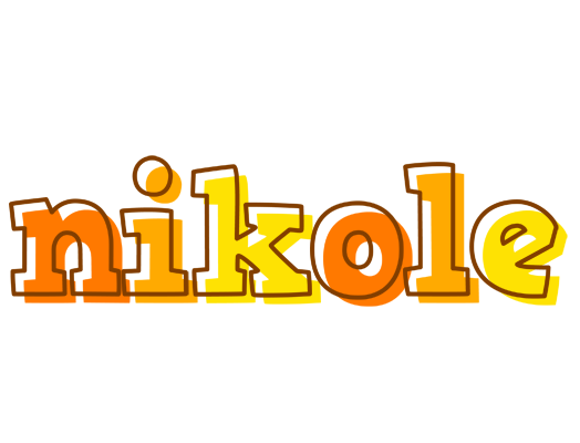 Nikole desert logo