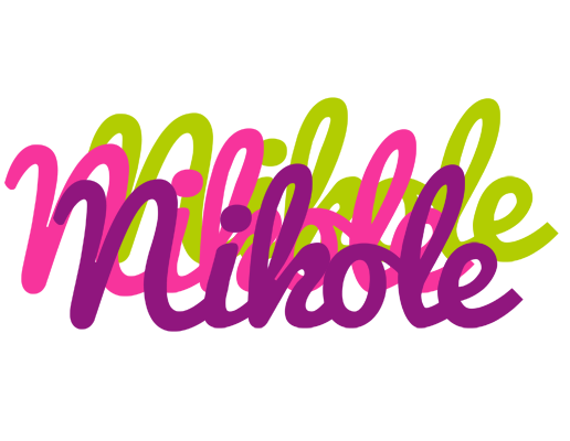 Nikole flowers logo