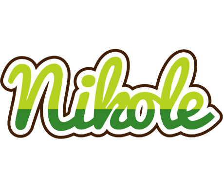 Nikole golfing logo