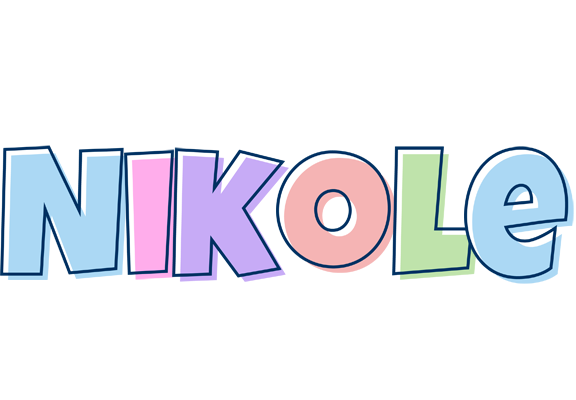 Nikole pastel logo