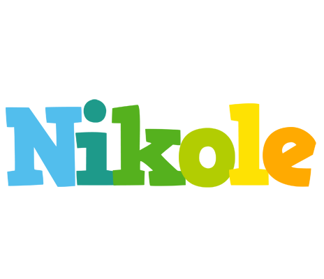 Nikole rainbows logo