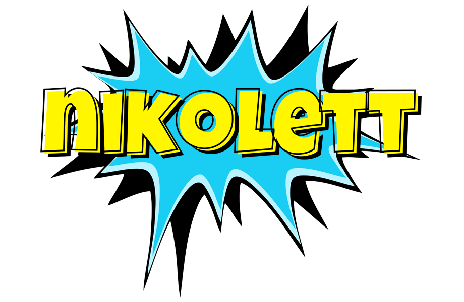 Nikolett amazing logo