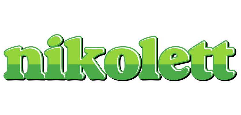 Nikolett apple logo