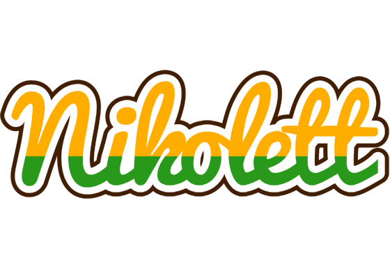 Nikolett banana logo
