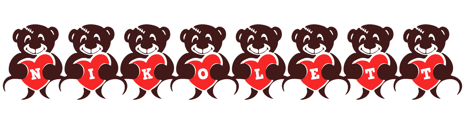 Nikolett bear logo
