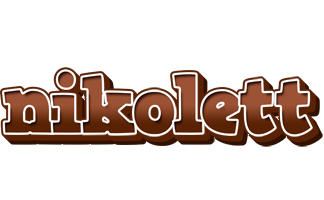 Nikolett brownie logo