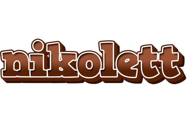 Nikolett brownie logo