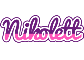 Nikolett cheerful logo