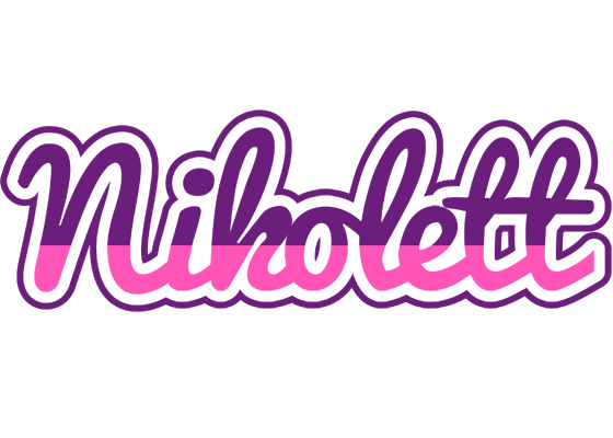 Nikolett cheerful logo