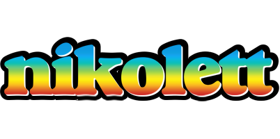 Nikolett color logo