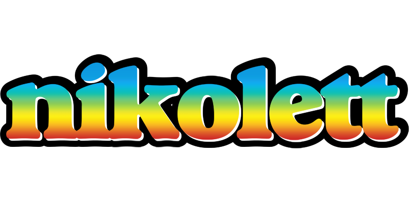 Nikolett color logo