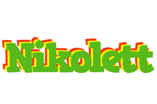 Nikolett crocodile logo