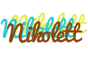 Nikolett cupcake logo