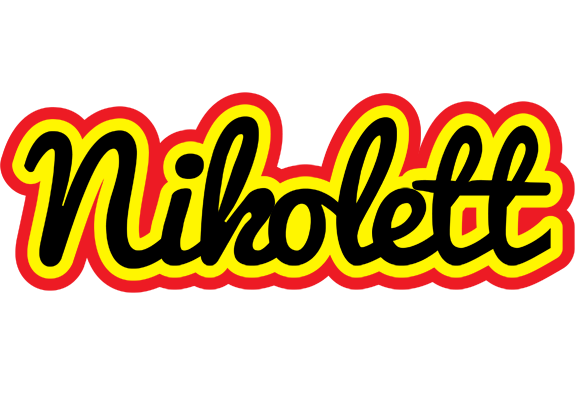 Nikolett flaming logo
